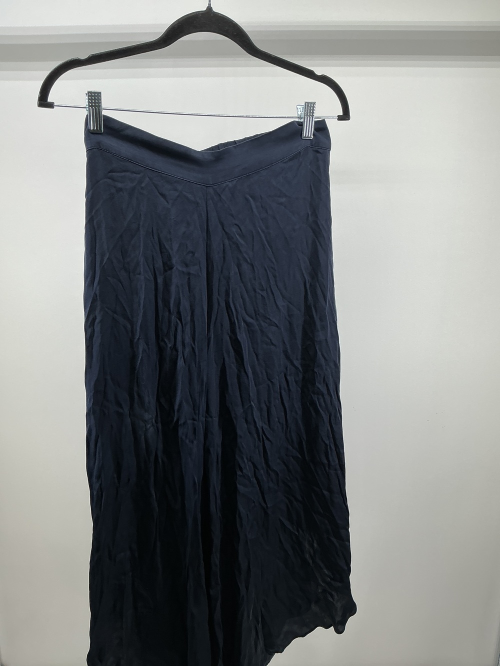 Washable Stretch Silk Palazzo Pants
